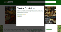 Desktop Screenshot of pieteprest.ro